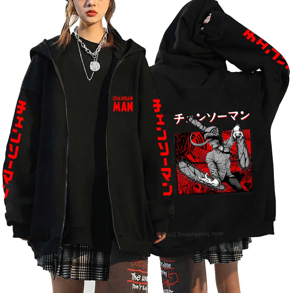 Denji Jacket – Chainsaw Man, Anime Style Design - Eden of Clothes
