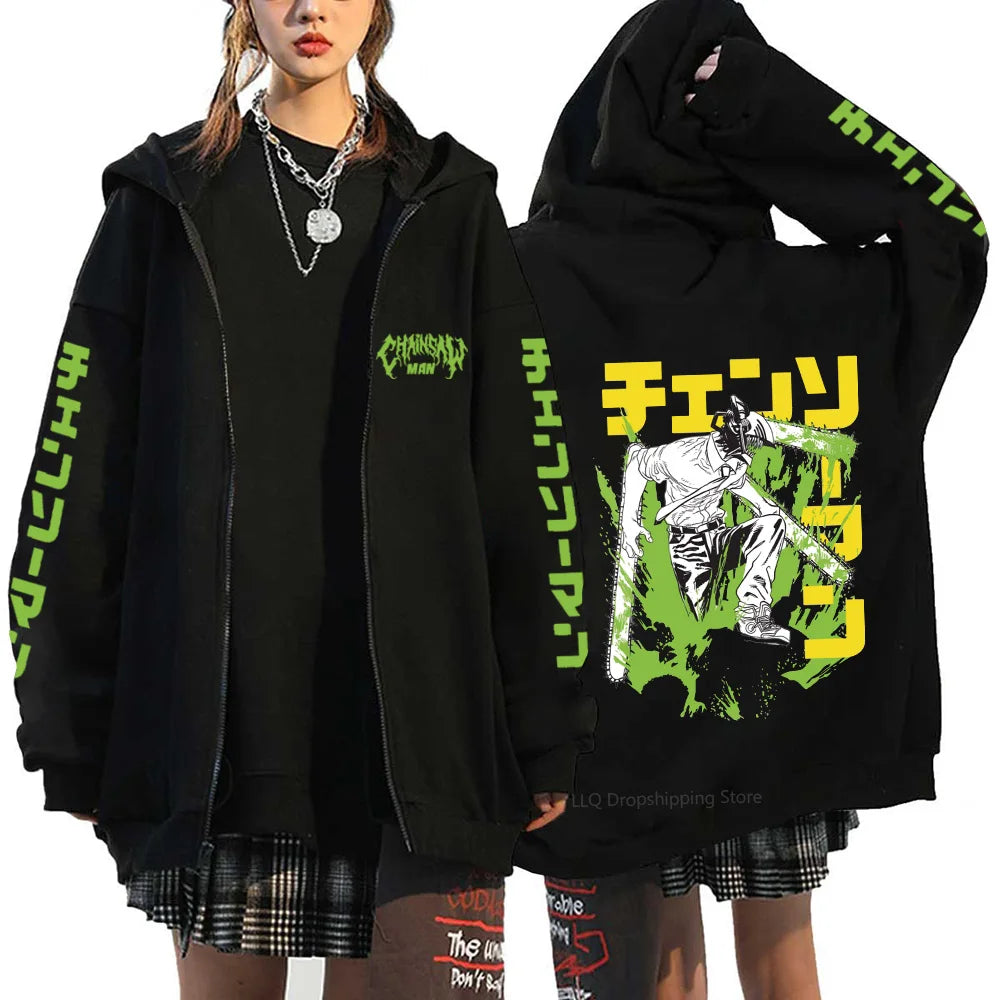 Denji Jacket – Chainsaw Man, Anime Style Design - Eden of Clothes