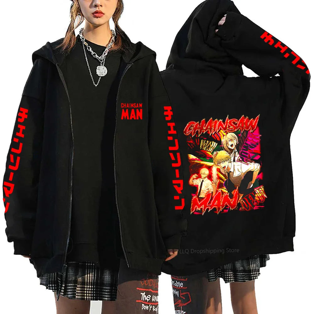 Denji Jacket – Chainsaw Man, Anime Style Design - Eden of Clothes