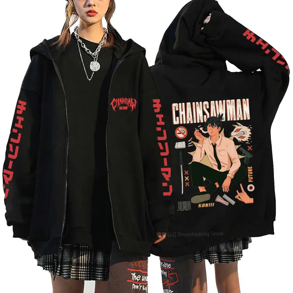 Denji Jacket – Chainsaw Man, Anime Style Design - Eden of Clothes
