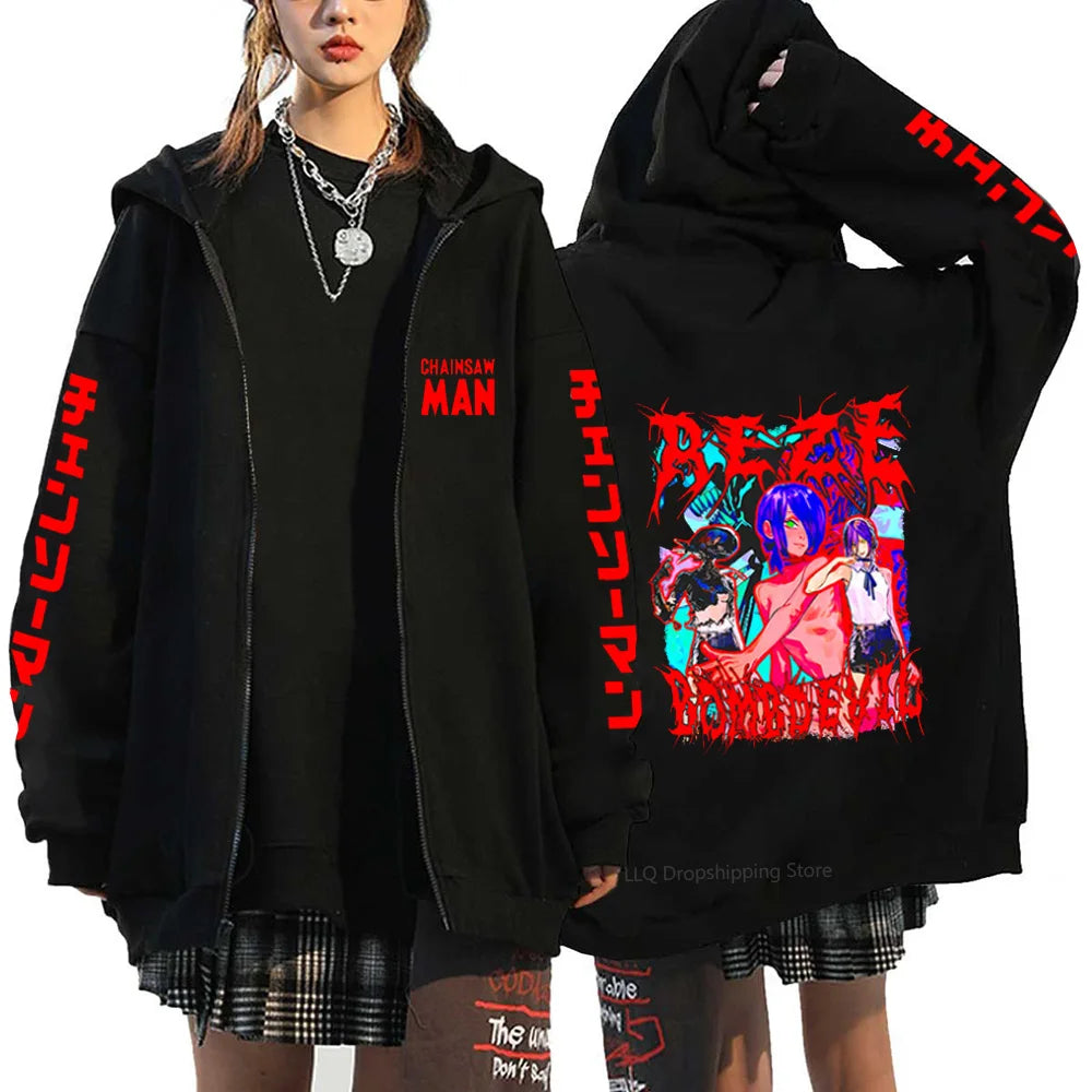 Denji Jacket – Chainsaw Man, Anime Style Design - Eden of Clothes