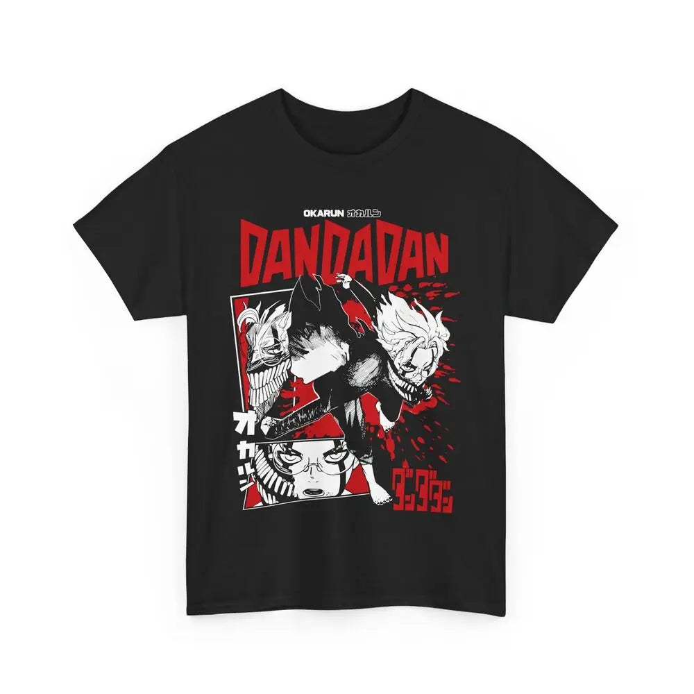 T-Shirt – Whimsical Print, Dandadan - Eden of Clothes