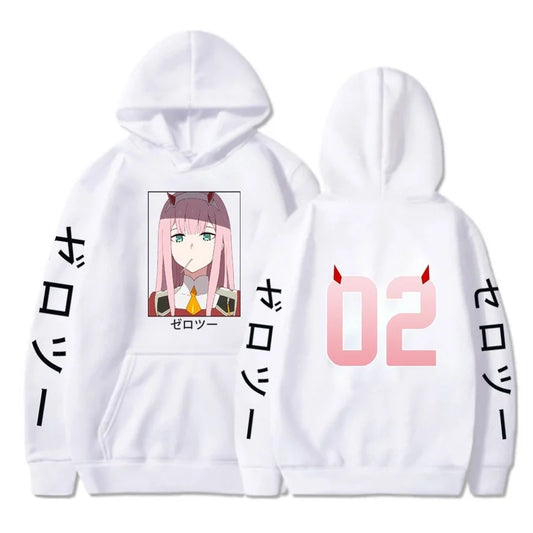 Zero Two Hoodie – Darling In The Franxx, Anime Design - Eden of Clothes