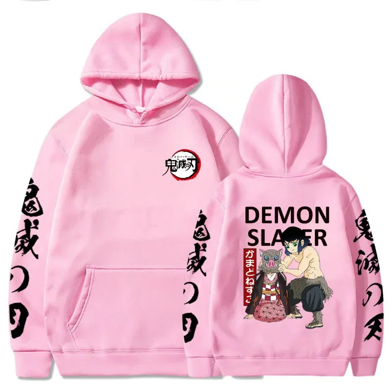 Inosuke Hoodie – Comfortable Fit, Demon Slayer - Eden of Clothes