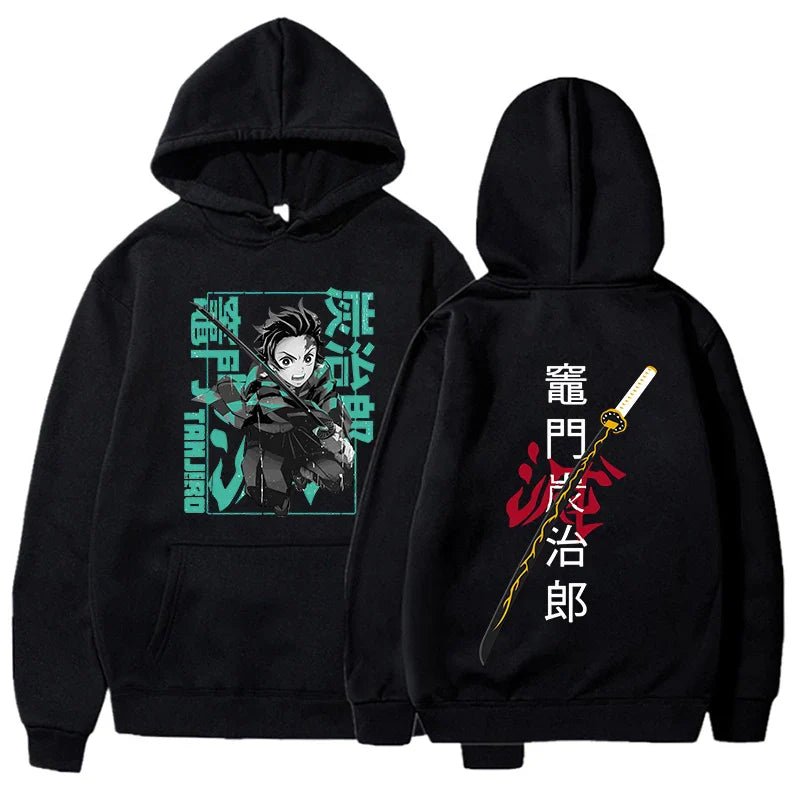 Kamado Tanjirou Hoodie – Stylish Design, Demon Slayer - Eden of Clothes