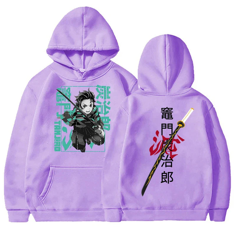 Kamado Tanjirou Hoodie – Stylish Design, Demon Slayer - Eden of Clothes