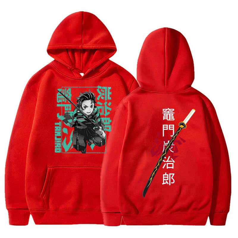 Kamado Tanjirou Hoodie – Stylish Design, Demon Slayer - Eden of Clothes