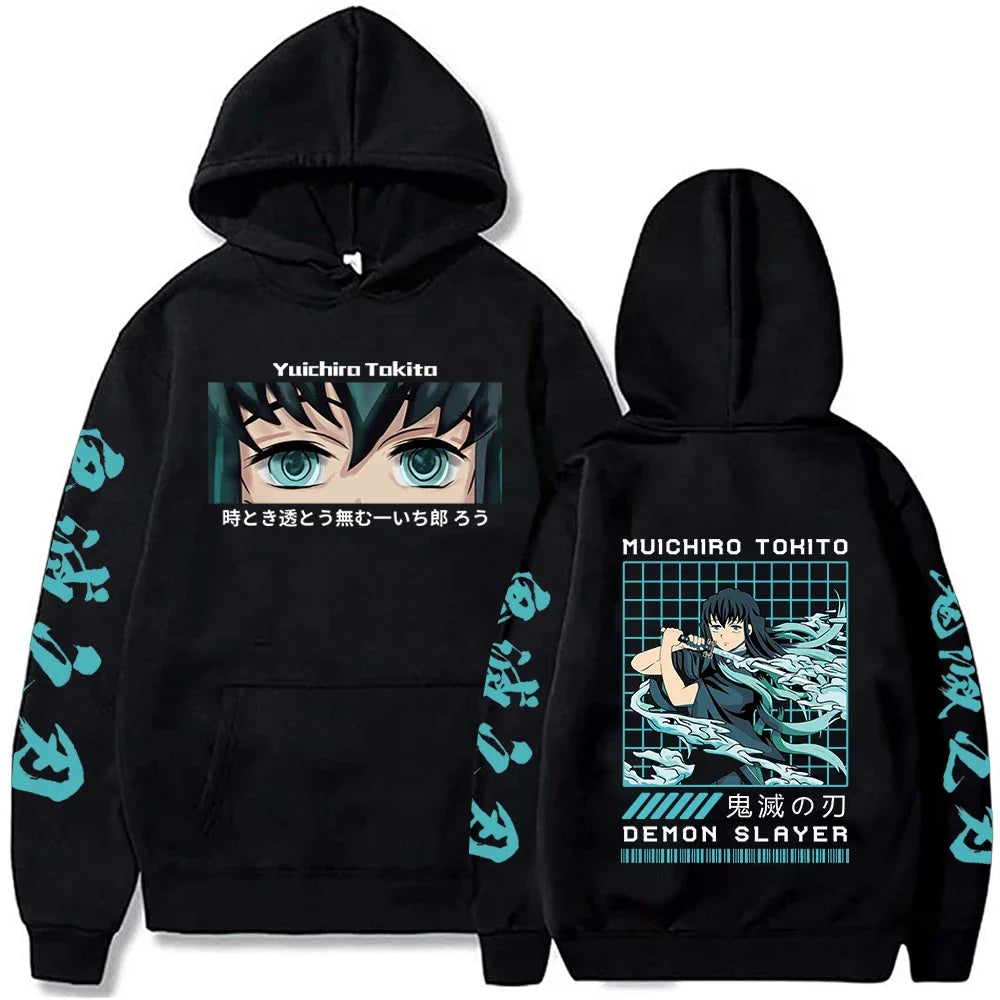 Muichiro Hoodie – Anime Style, Demon Slayer - Eden of Clothes