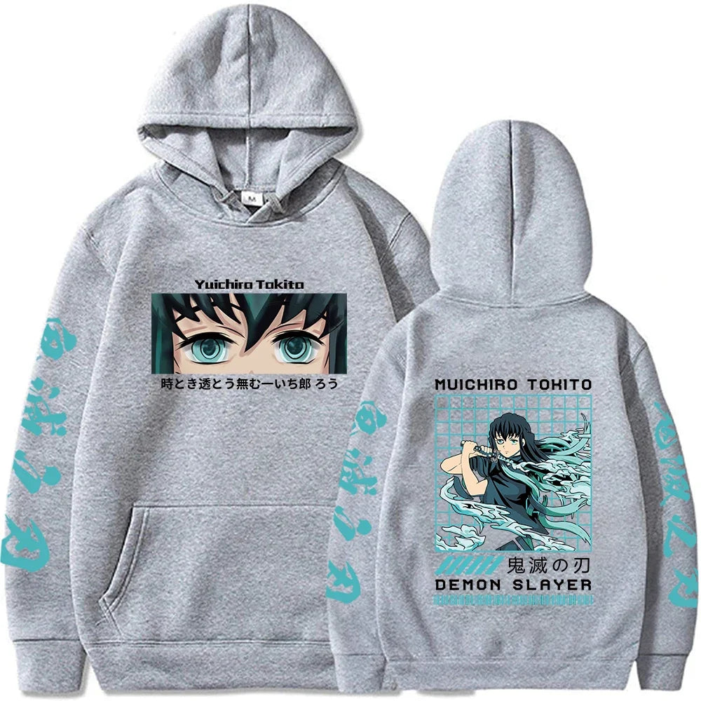 Muichiro Hoodie – Anime Style, Demon Slayer - Eden of Clothes