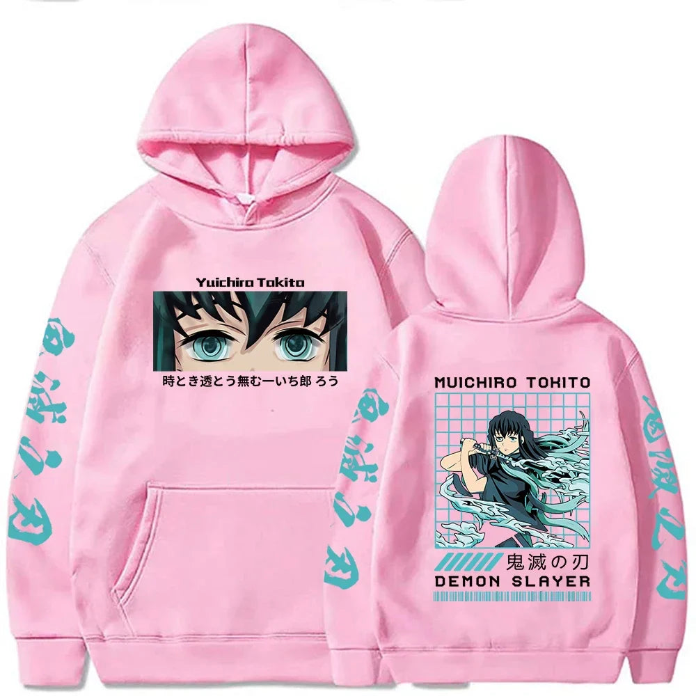 Muichiro Hoodie – Anime Style, Demon Slayer - Eden of Clothes