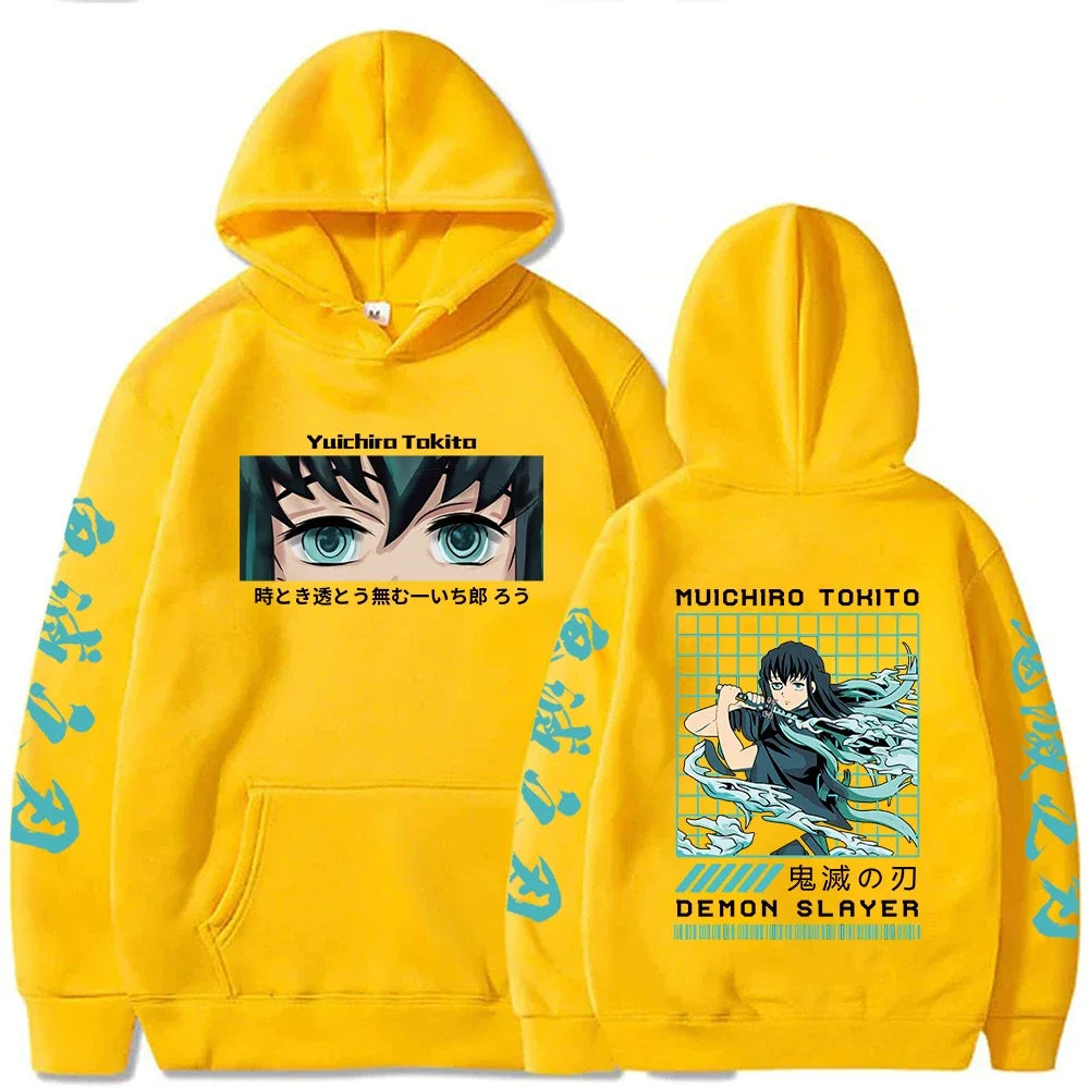Muichiro Hoodie – Anime Style, Demon Slayer - Eden of Clothes