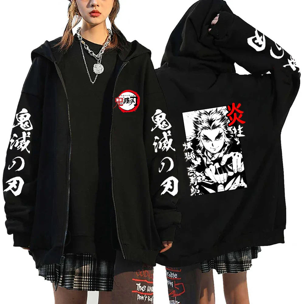 Nezuko & Tanjiro Jacket – Stylish Design, Demon Slayer - Eden of Clothes