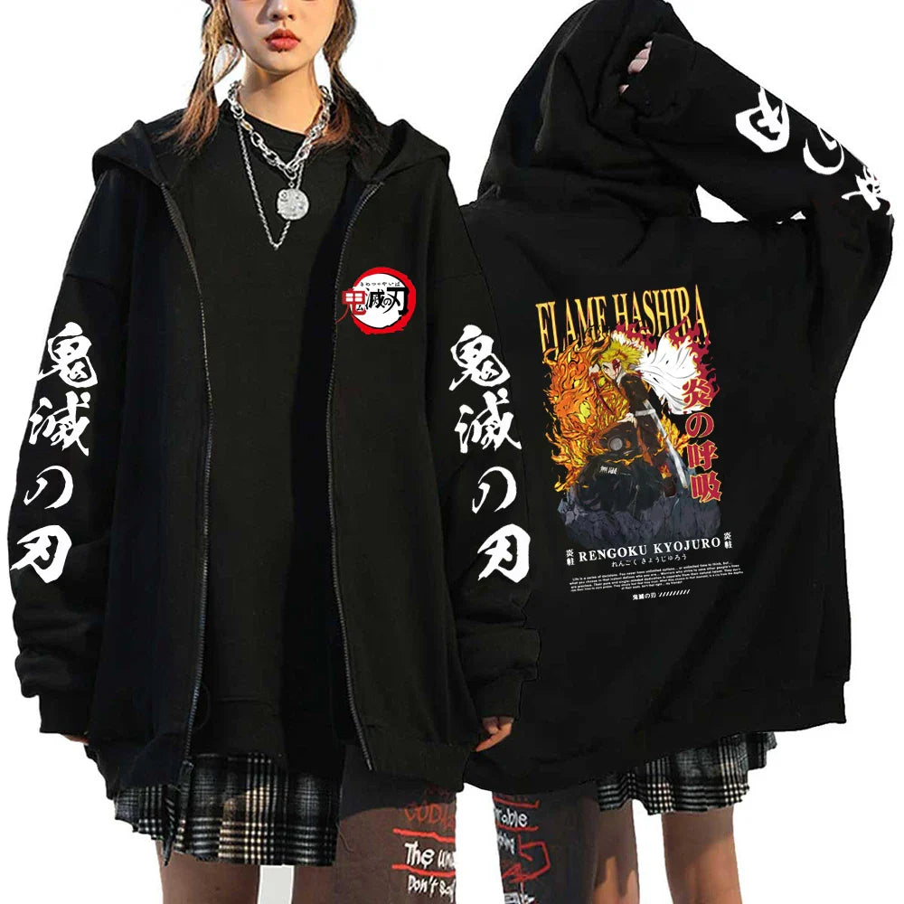 Nezuko & Tanjiro Jacket – Stylish Design, Demon Slayer - Eden of Clothes