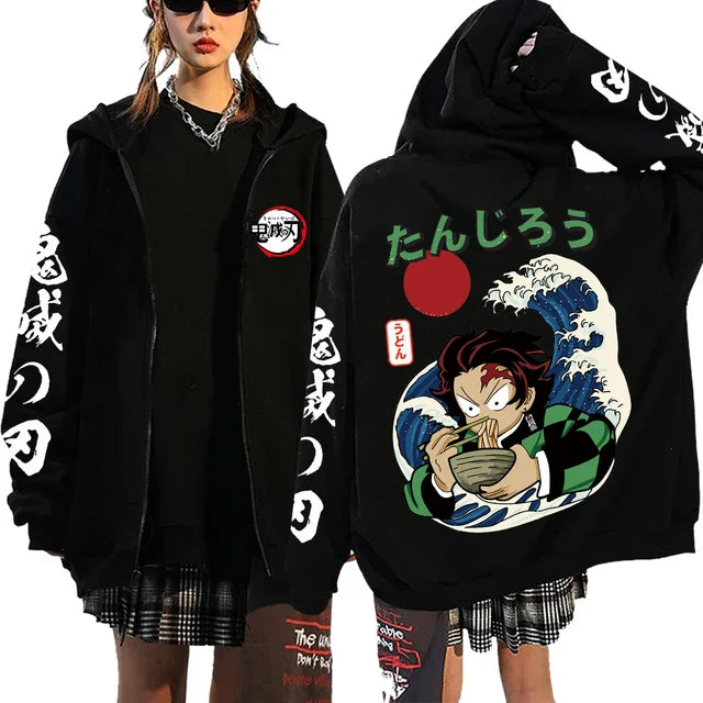 Nezuko & Tanjiro Jacket – Stylish Design, Demon Slayer - Eden of Clothes