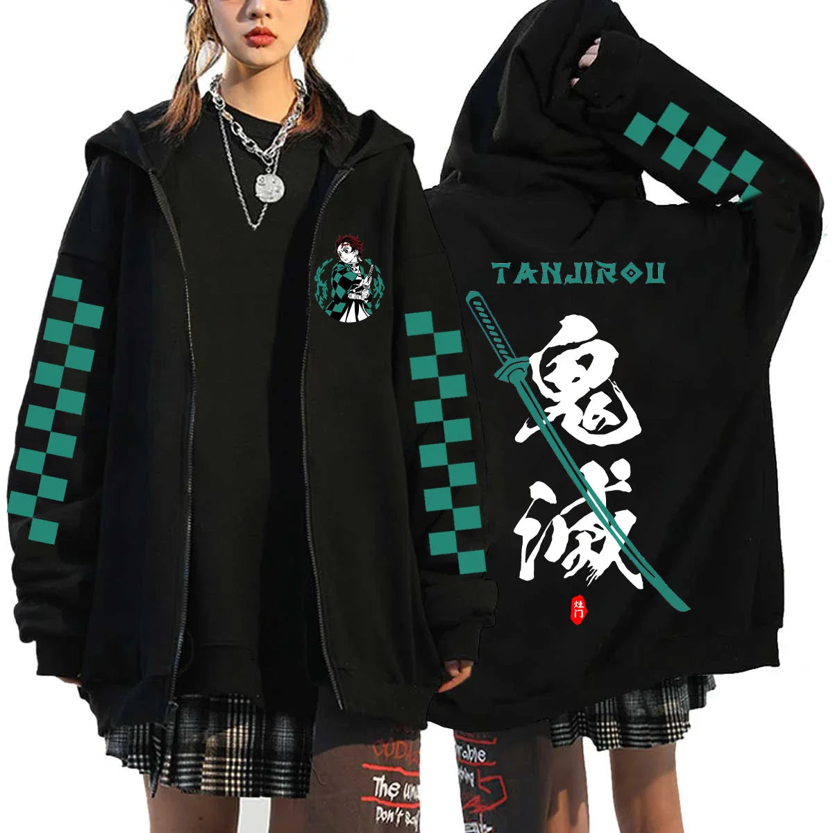 Nezuko & Tanjiro Jacket – Stylish Design, Demon Slayer - Eden of Clothes