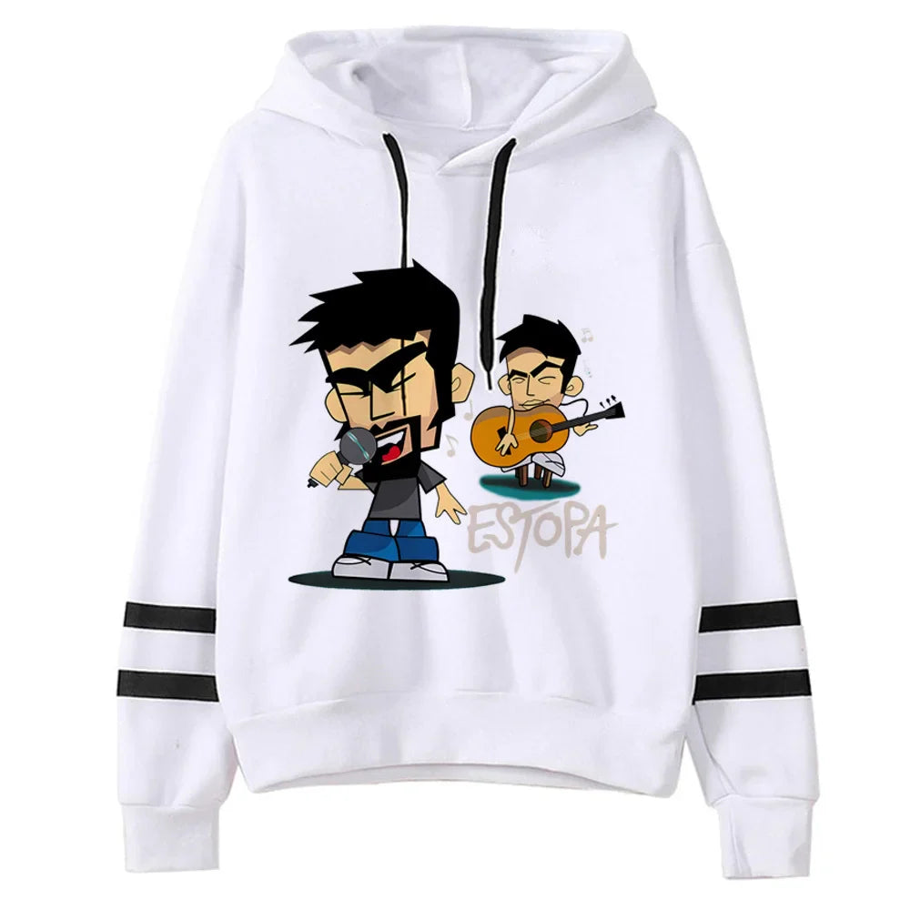 Estopa Hoodie – Long Sleeve, Casual Wear for Women - Eden of Clothes