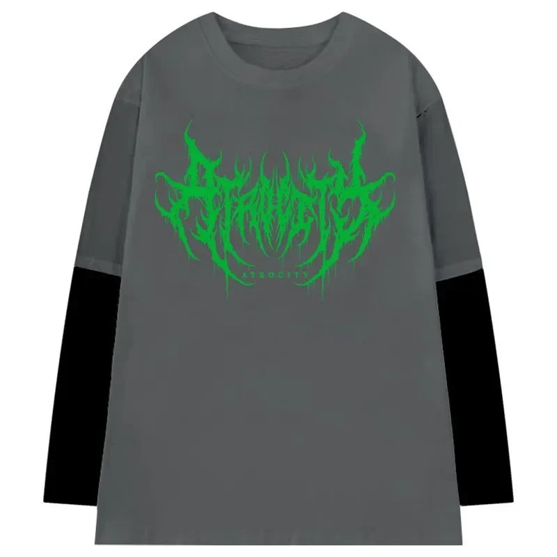 Female retro hip-hop T-shirt - Eden of Clothes