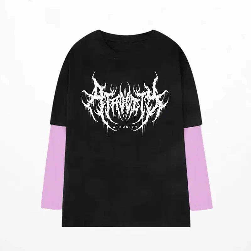 Female retro hip-hop T-shirt - Eden of Clothes