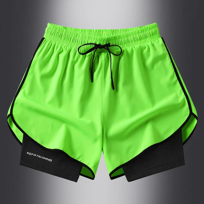 2-in-1 Gym Shorts – Active Comfort, Men’s Athletic Wear - Eden of Clothes