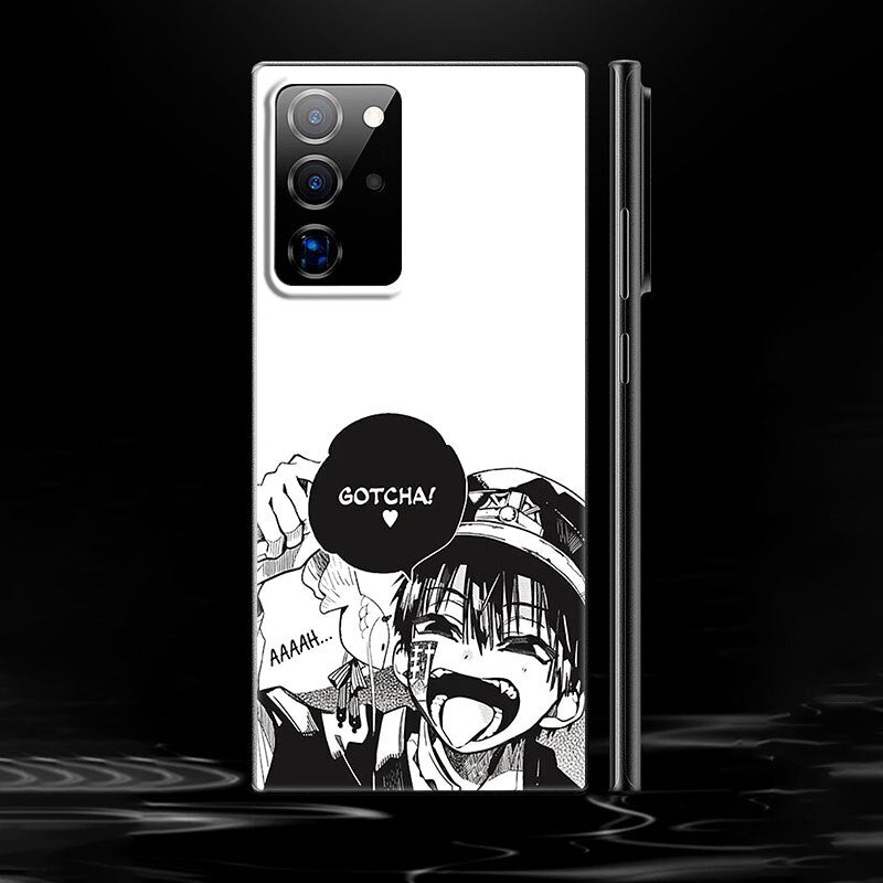 Hanako Phone Case – Black Design for Samsung Galaxy - Eden of Clothes