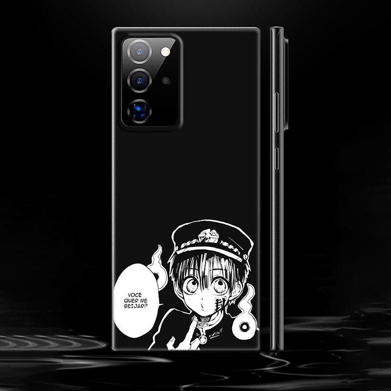 Hanako Phone Case – Black Design for Samsung Galaxy - Eden of Clothes