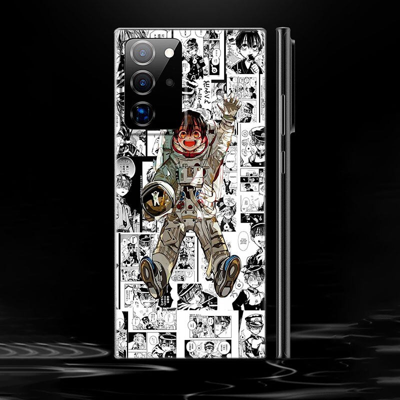 Hanako Phone Case – Black Design for Samsung Galaxy - Eden of Clothes