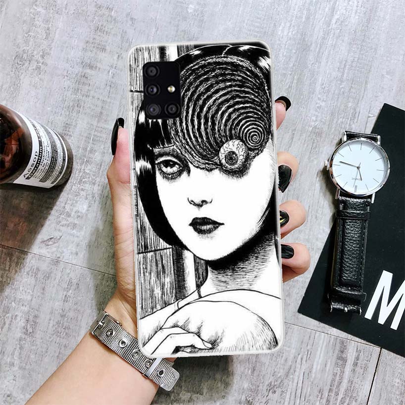Junji Ito Tomie Phone Case – Horror Comic Design for Samsung Galaxy - Eden of Clothes
