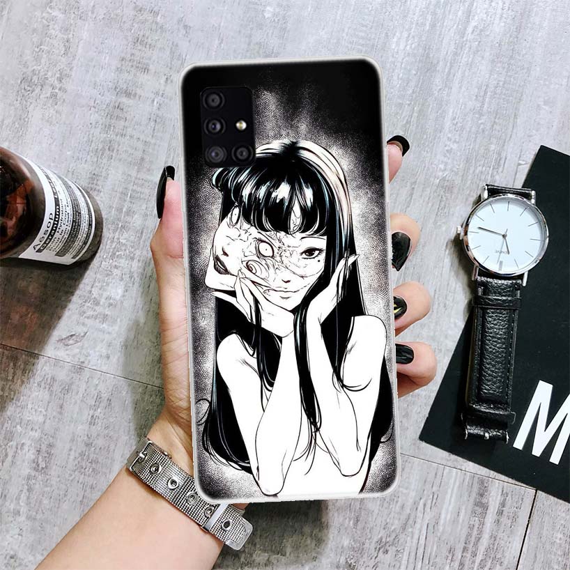 Junji Ito Tomie Phone Case – Horror Comic Design for Samsung Galaxy - Eden of Clothes