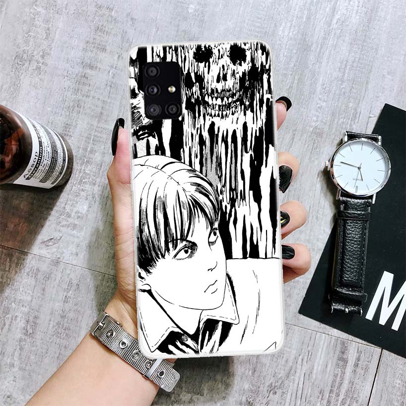 Junji Ito Tomie Phone Case – Horror Comic Design for Samsung Galaxy - Eden of Clothes