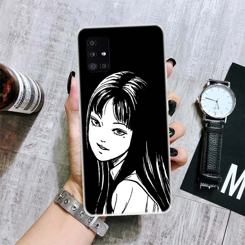 Junji Ito Tomie Phone Case – Horror Comic Design for Samsung Galaxy - Eden of Clothes