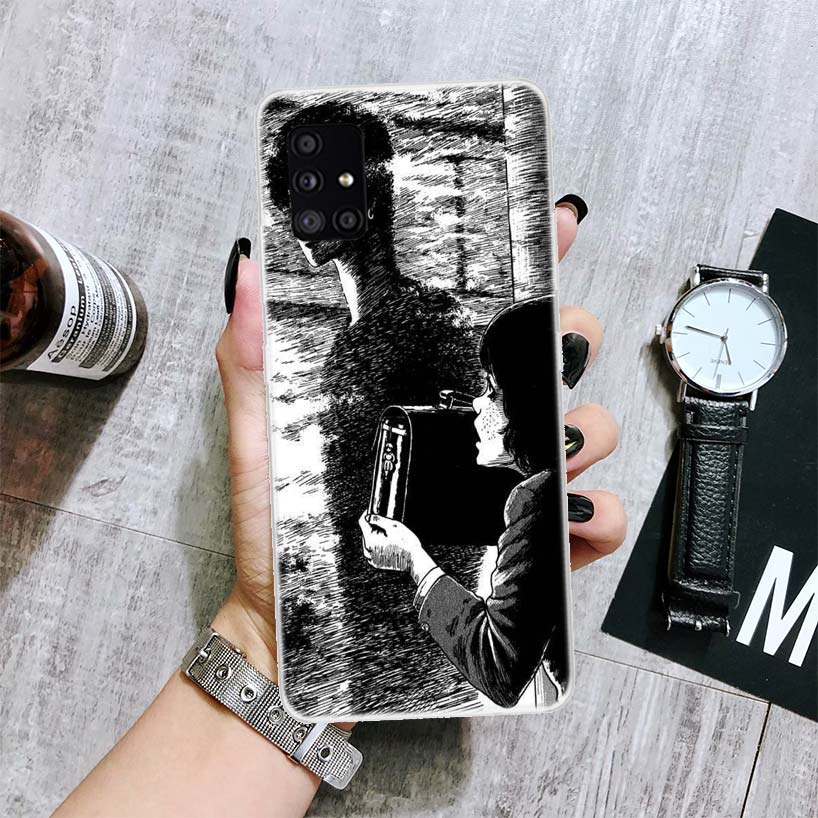 Junji Ito Tomie Phone Case – Horror Comic Design for Samsung Galaxy - Eden of Clothes