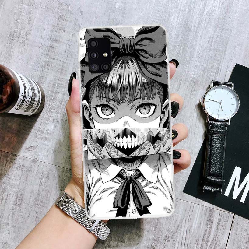Junji Ito Tomie Phone Case – Horror Comic Design for Samsung Galaxy - Eden of Clothes