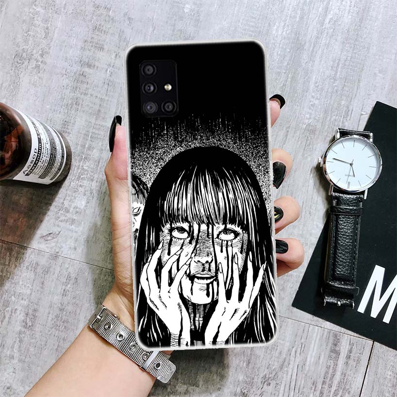 Junji Ito Tomie Phone Case – Horror Comic Design for Samsung Galaxy - Eden of Clothes