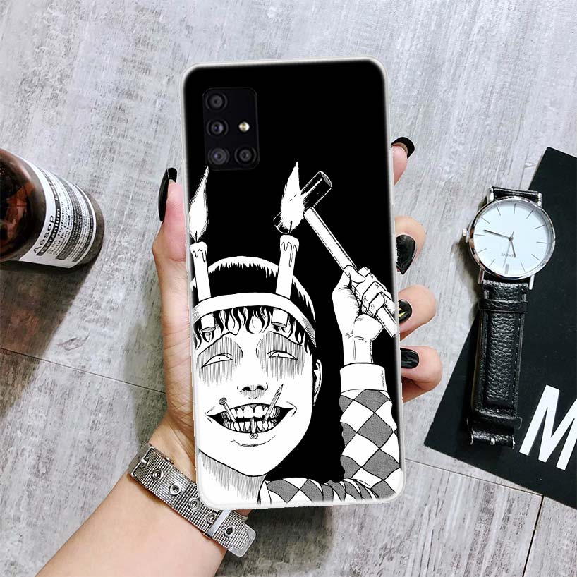 Junji Ito Tomie Phone Case – Horror Comic Design for Samsung Galaxy - Eden of Clothes