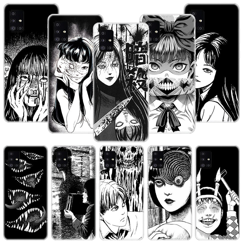 Junji Ito Tomie Phone Case – Horror Comic Design for Samsung Galaxy - Eden of Clothes
