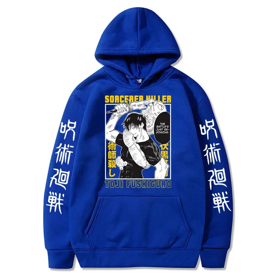 Cozy Hoodie – Sorcerer Symbol, Jujutsu Kaisen - Eden of Clothes