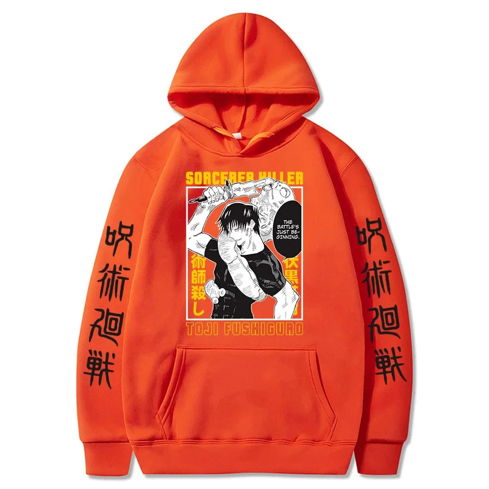 Cozy Hoodie – Sorcerer Symbol, Jujutsu Kaisen - Eden of Clothes