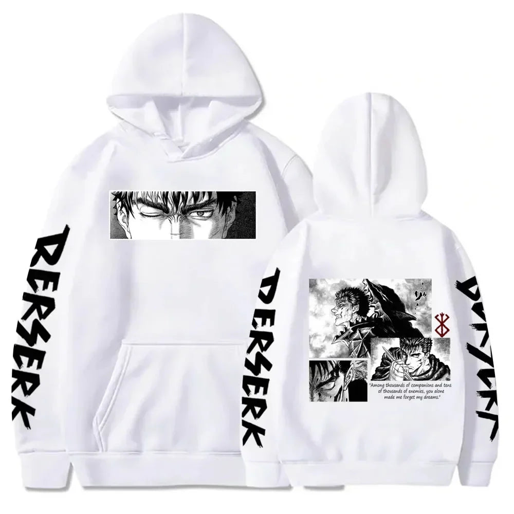 Berserk Hoodie – Guts Design, Japanese Anime - Eden of Clothes