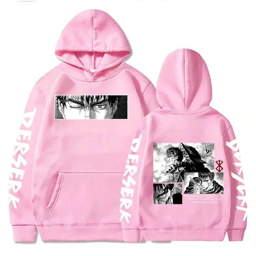 Berserk Hoodie – Guts Design, Japanese Anime - Eden of Clothes