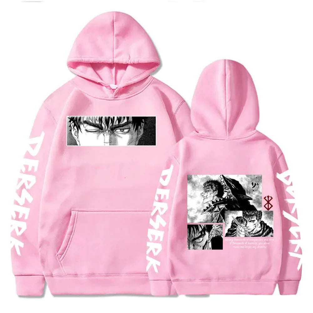 Berserk Hoodie – Guts Design, Japanese Anime - Eden of Clothes