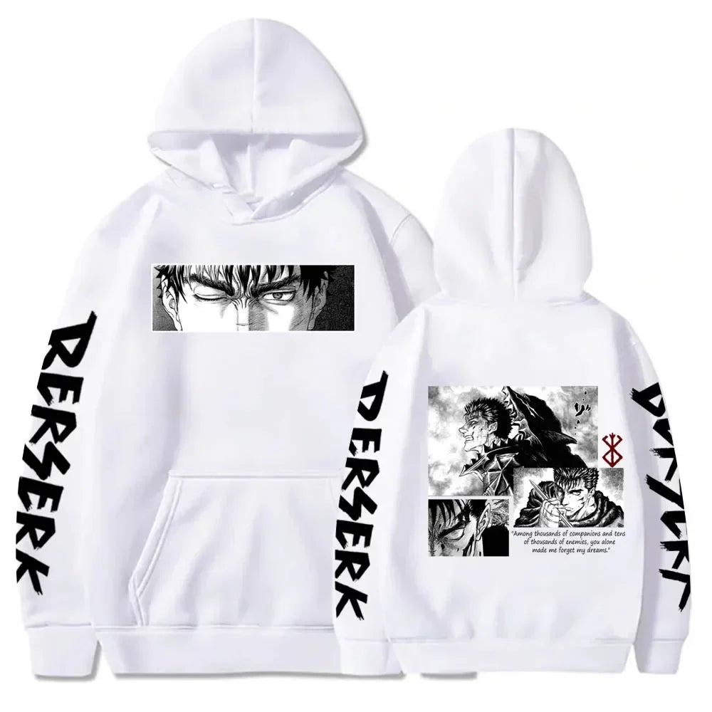 Berserk Hoodie – Guts Design, Japanese Anime - Eden of Clothes