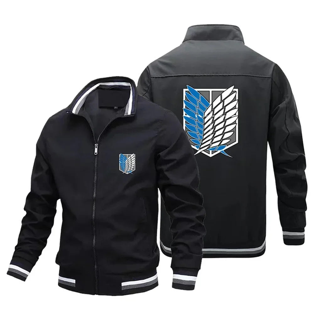Baseball Jacket – Japanese Print, AoT - Eden of Clothes