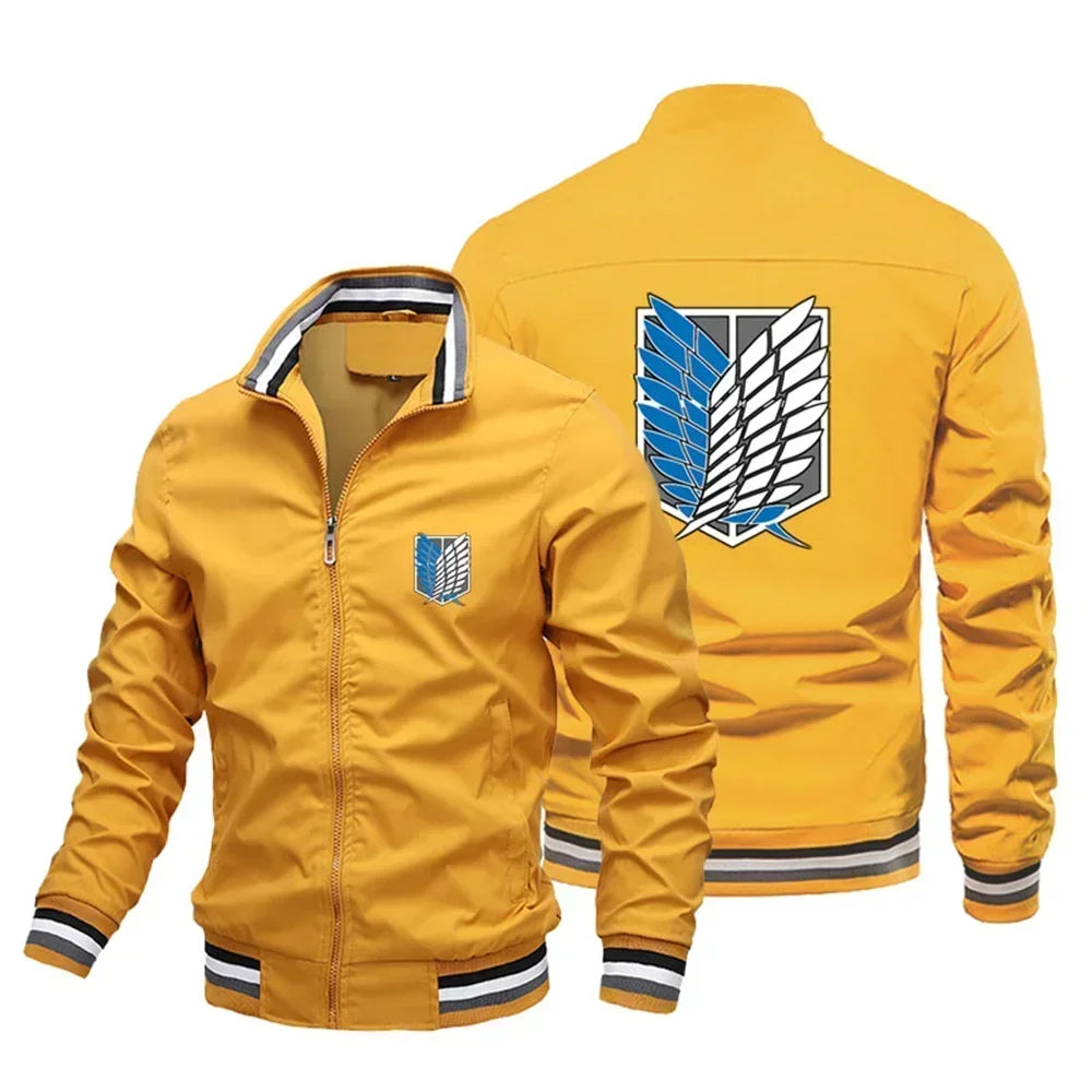 Baseball Jacket – Japanese Print, AoT - Eden of Clothes