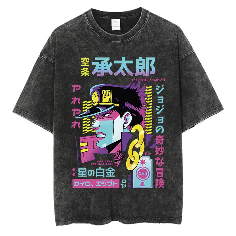 Vintage T-Shirt – Stand Design, JoJo's Bizarre Adventure - Eden of Clothes