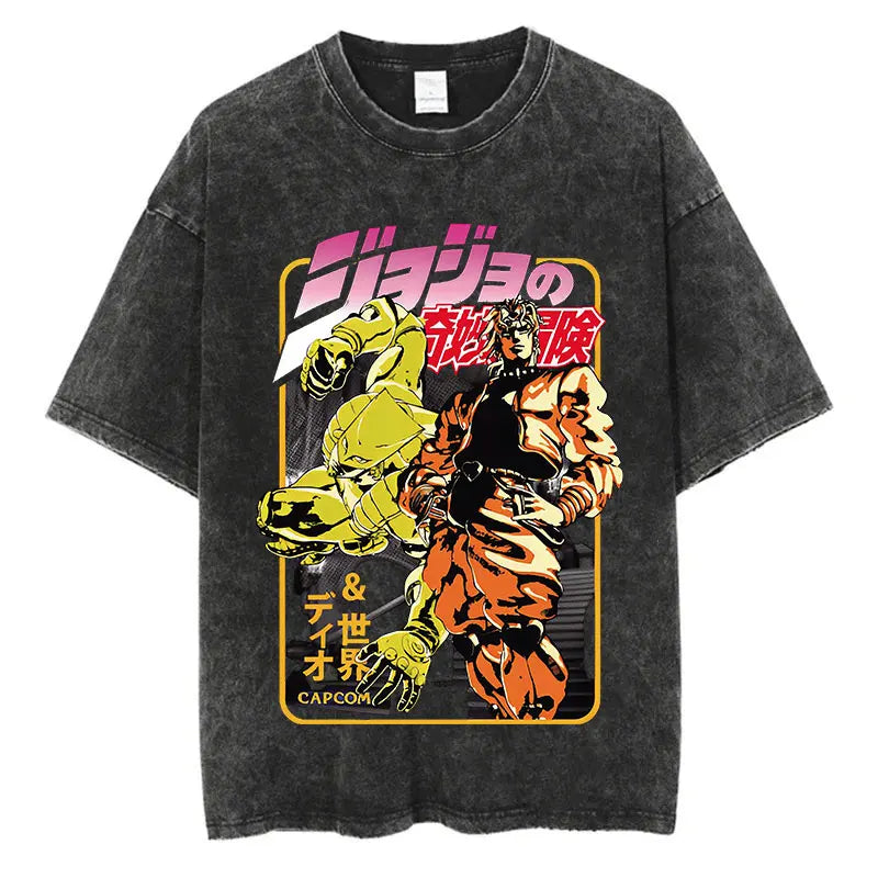 Vintage T-Shirt – Stand Design, JoJo's Bizarre Adventure - Eden of Clothes