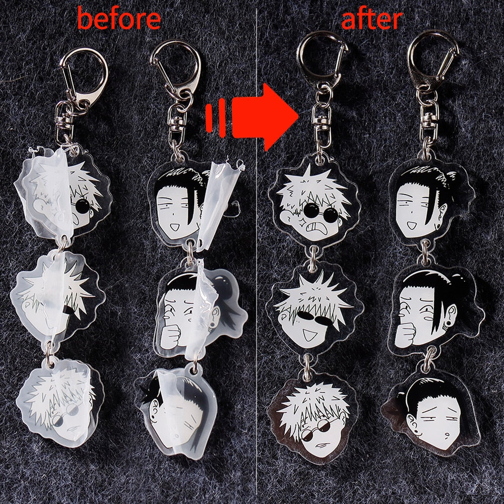 Cursed Charm Keychain – Jujutsu Kaisen Cosplay Accessory - Eden of Clothes