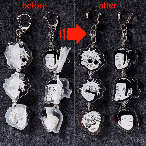 Cursed Charm Keychain – Jujutsu Kaisen Cosplay Accessory - Eden of Clothes