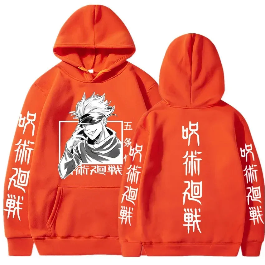 Gojo Satoru Hoodie – Comfortable, Stylish, Jujutsu Kaisen - Eden of Clothes