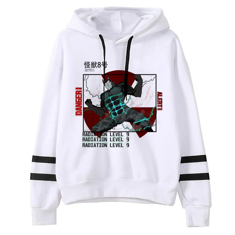 Kaiju No 8 Print Hoodie – Stylish, Comfortable - Eden of Clothes