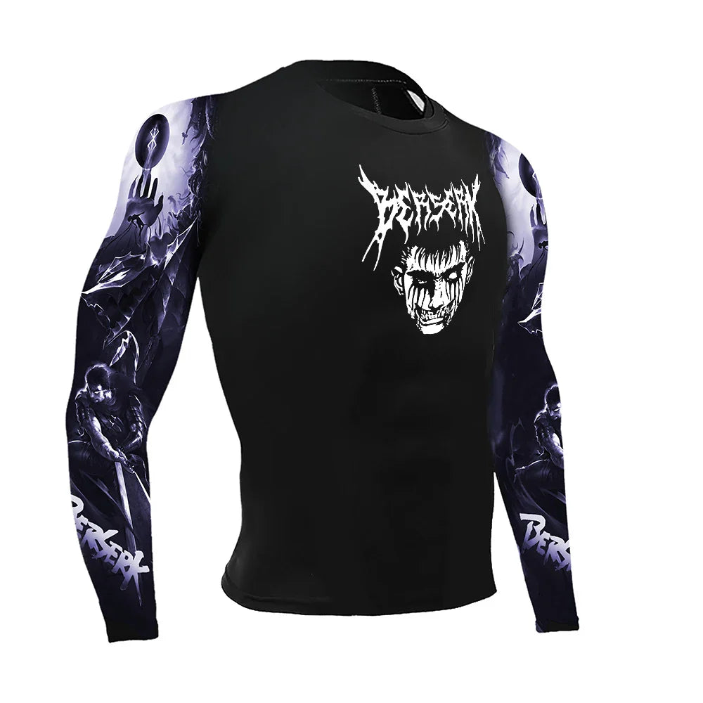 Compression Shirt with Sleeves – Battle Armor, Berserk - Eden of Clothes